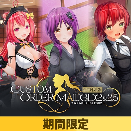 カスタムオーダーメイド3D2&2.5 GP対応性格パック4