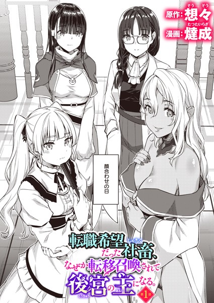 転職希望だった社畜、なぜか転移召喚されて後宮の主になる 第1話