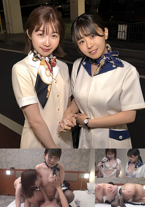 先輩後輩で二人で内緒の黒歴史！3Pで大はしゃぎ！
