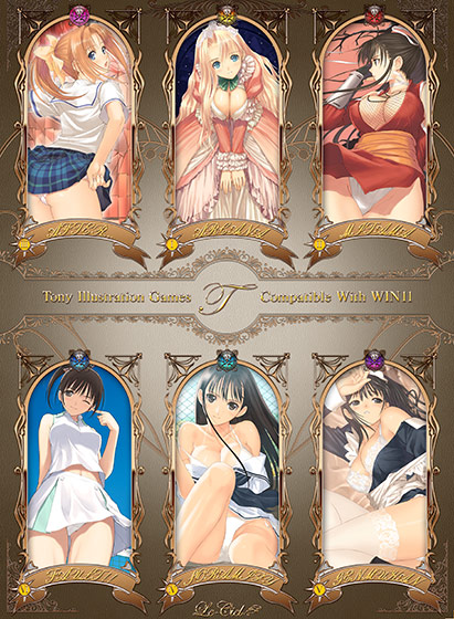 Tony Illustration Games compatible with WIN11 DL版